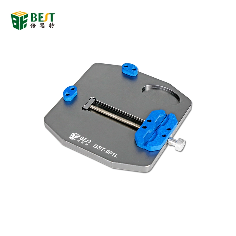 2021 new arrival BST-001L Aluminum Alloy Universal PCB Holder Fixtures Mobile Phone Repairing Soldering Iron Rework Tool