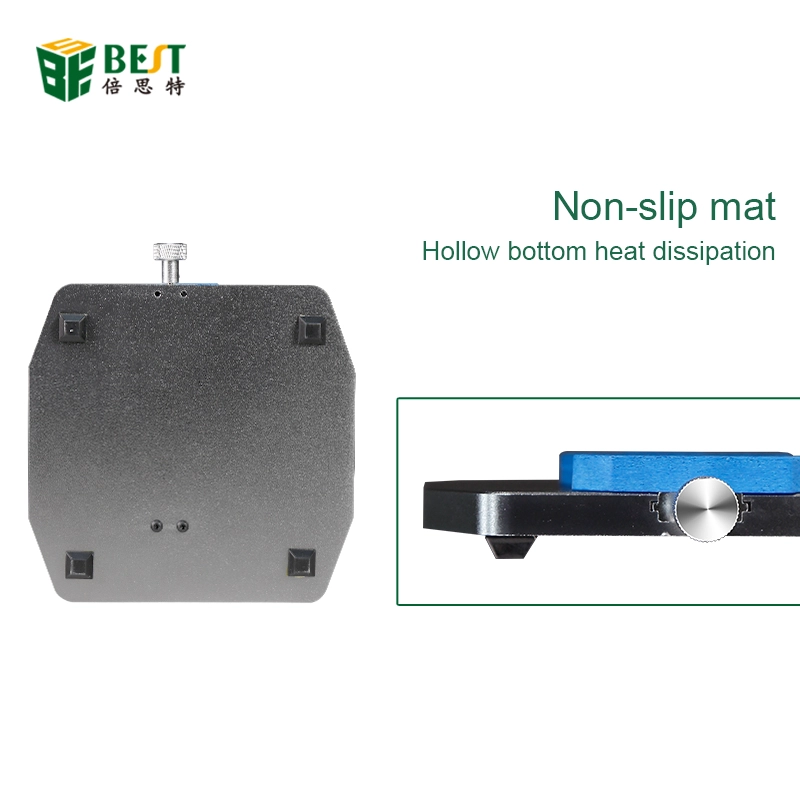 2021 new arrival BST-001L Aluminum Alloy Universal PCB Holder Fixtures Mobile Phone Repairing Soldering Iron Rework Tool