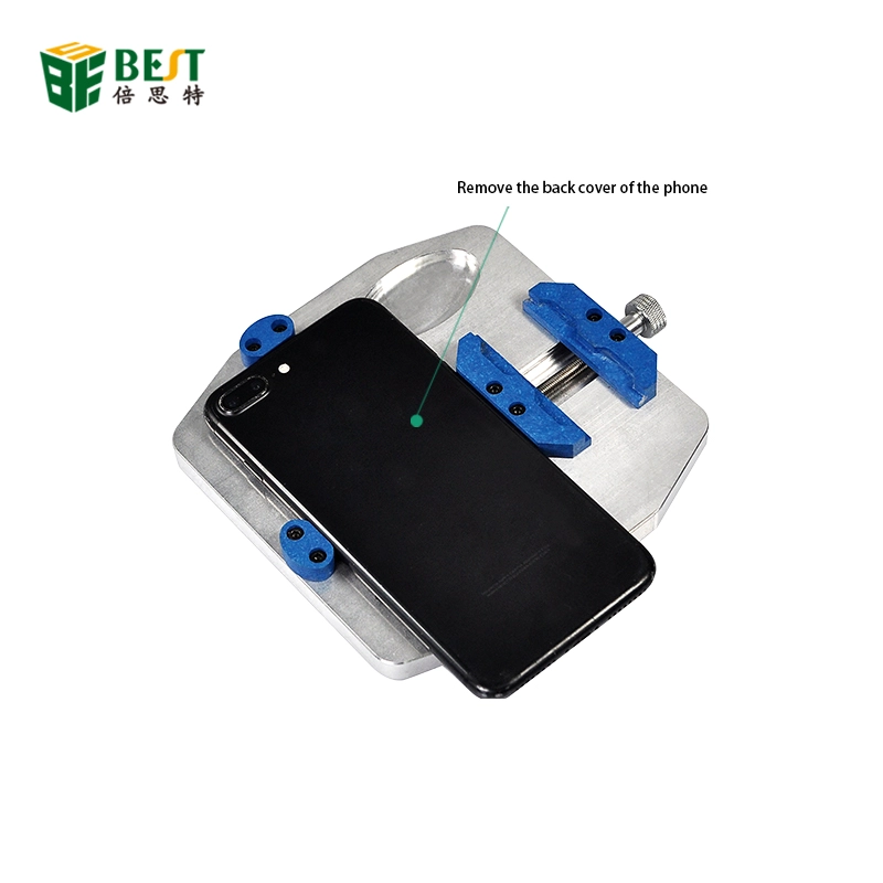 2021 new arrival BST-001L Aluminum Alloy Universal PCB Holder Fixtures Mobile Phone Repairing Soldering Iron Rework Tool