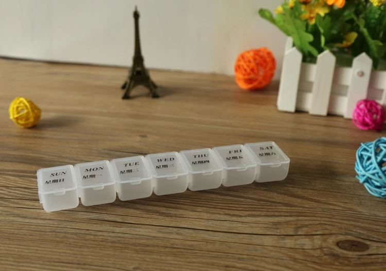 Boîte de rangement en plastique transparent 7 du réseau BEST-R622