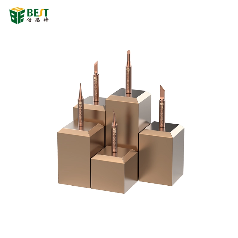 900M-T 5pcs pointe de fer à souder en cuivre pur spéciale pour cornes en plastique