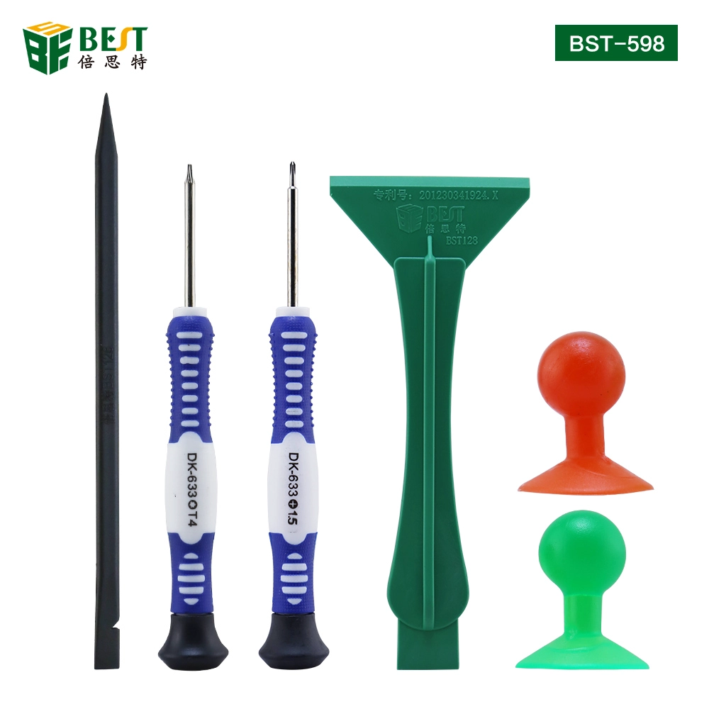 BEST-598 6 in1 Cacciavite Kit di attrezzi per apertura per laptop iPad