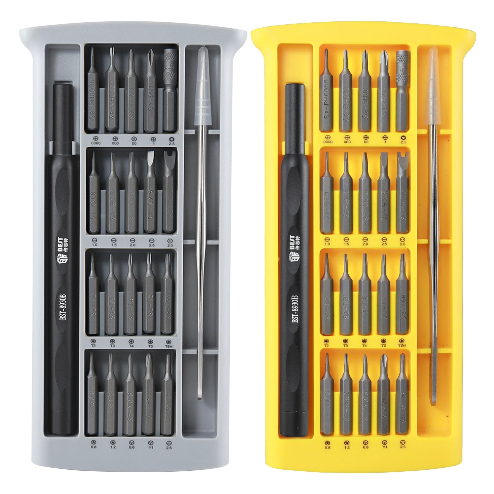 BEST-8930B NEUE Original Globale Version Täglichen Gebrauch Kit 24 Präzision Magnetische S2 stahl Bits DIY Schraubendreher Smart Home Set