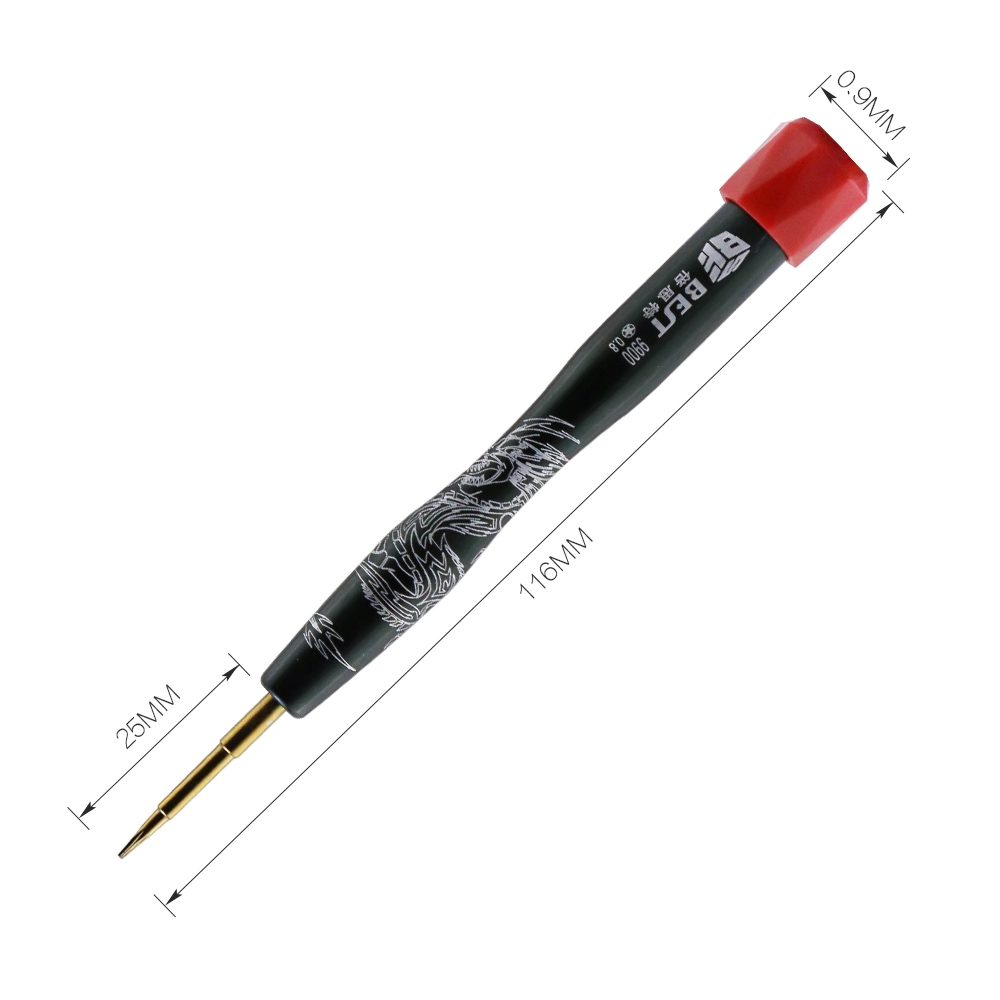 BEST-9900S 6pcs precision screwdriver set with aluminium alloy handle good quality
