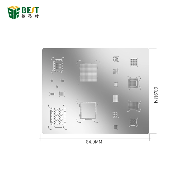 MEILLEUR A8 Haute Qualité Universelle BGA IC Puce Pochoirs Modèle Chaud Stabilisateur Reballing pour Iphone 6 6P Ipod touch 6 Ipad mini4
