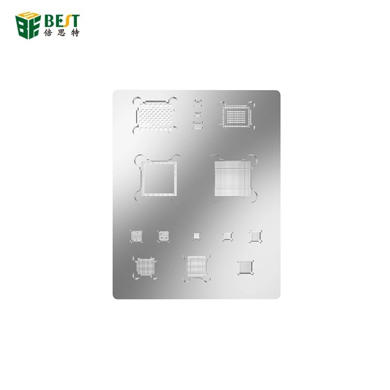 BEST-A9-Haute Qualité Universelle BGA IC Pochoirs Pochoirs Chauffé Modèle Reballing Stencil pour iphone 6 6P