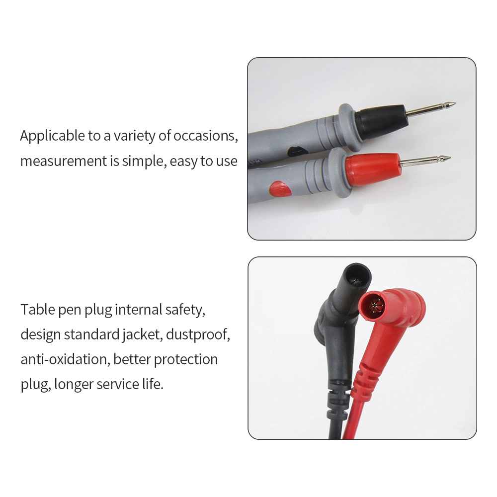สายวัดแรงดึงที่ดีที่สุดสำหรับสายดิจิตอลทดสอบสายสัญญาณ 1000V 20A สายเคเบิ้ลทดสอบ Tester ตะกั่วสายไฟปากกาปากกาทดสอบแรงดัน
