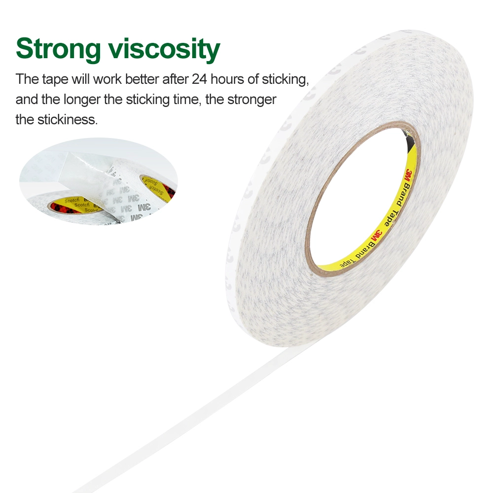 BESTE NEUE 3M starke klebrige transparente doppelseitige Klebeband 2mm-10mm 50m Länge für die Reparatur von zu Hause Hardware