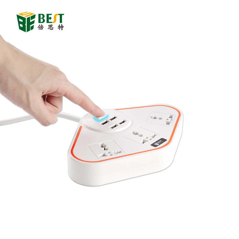 BST-07 NEW Factory Price Usb Weatherproof British Standard Universal Power Extension Socket
