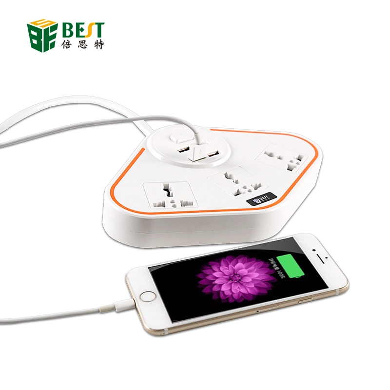 BST-07 NEW Factory Price Usb Weatherproof British Standard Universal Power Extension Socket