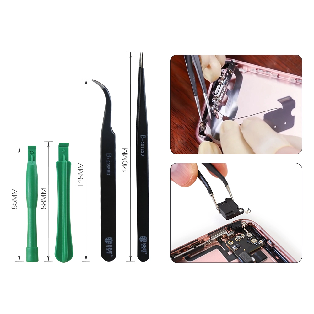 BST-113B 16 stücke multifunktions Öffnung Hebel Reparatur Set handy reparatur schraubendreher set Elektrische Lötkolben Werkzeug Kit set