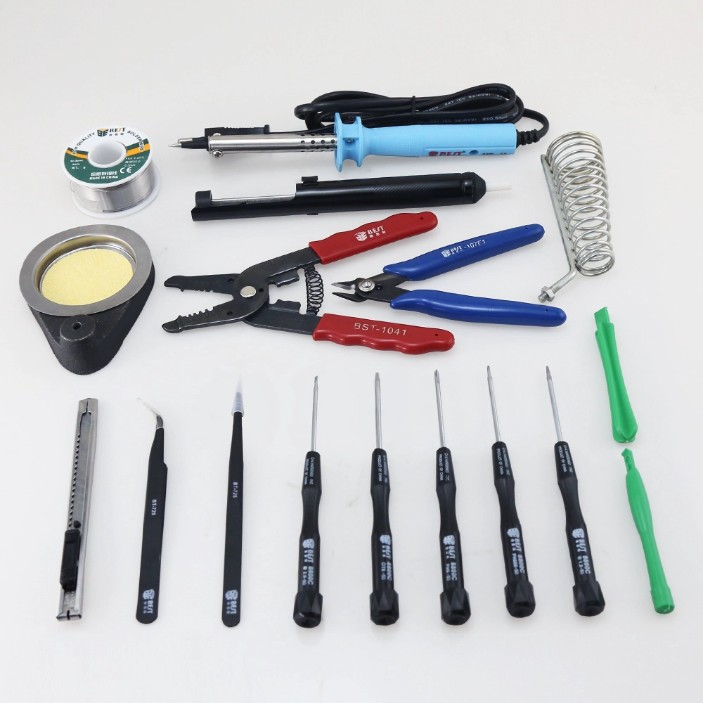 BST-113B 16 stücke multifunktions Öffnung Hebel Reparatur Set handy reparatur schraubendreher set Elektrische Lötkolben Werkzeug Kit set