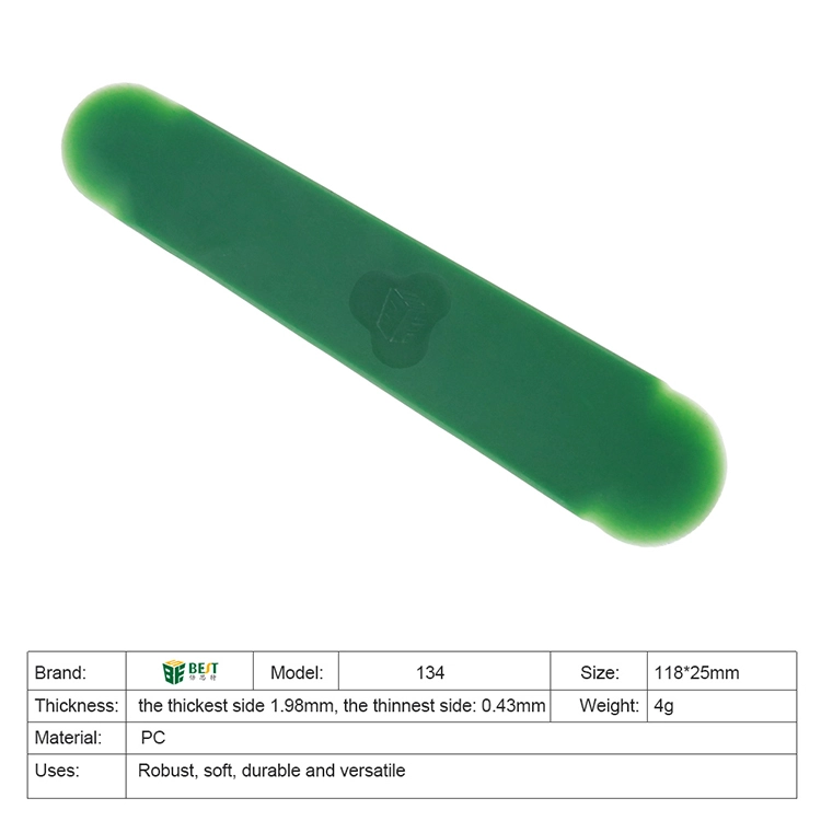 BST-134 Pratique en plastique Pry Card Safe opener pour la réparation de téléphone mobile