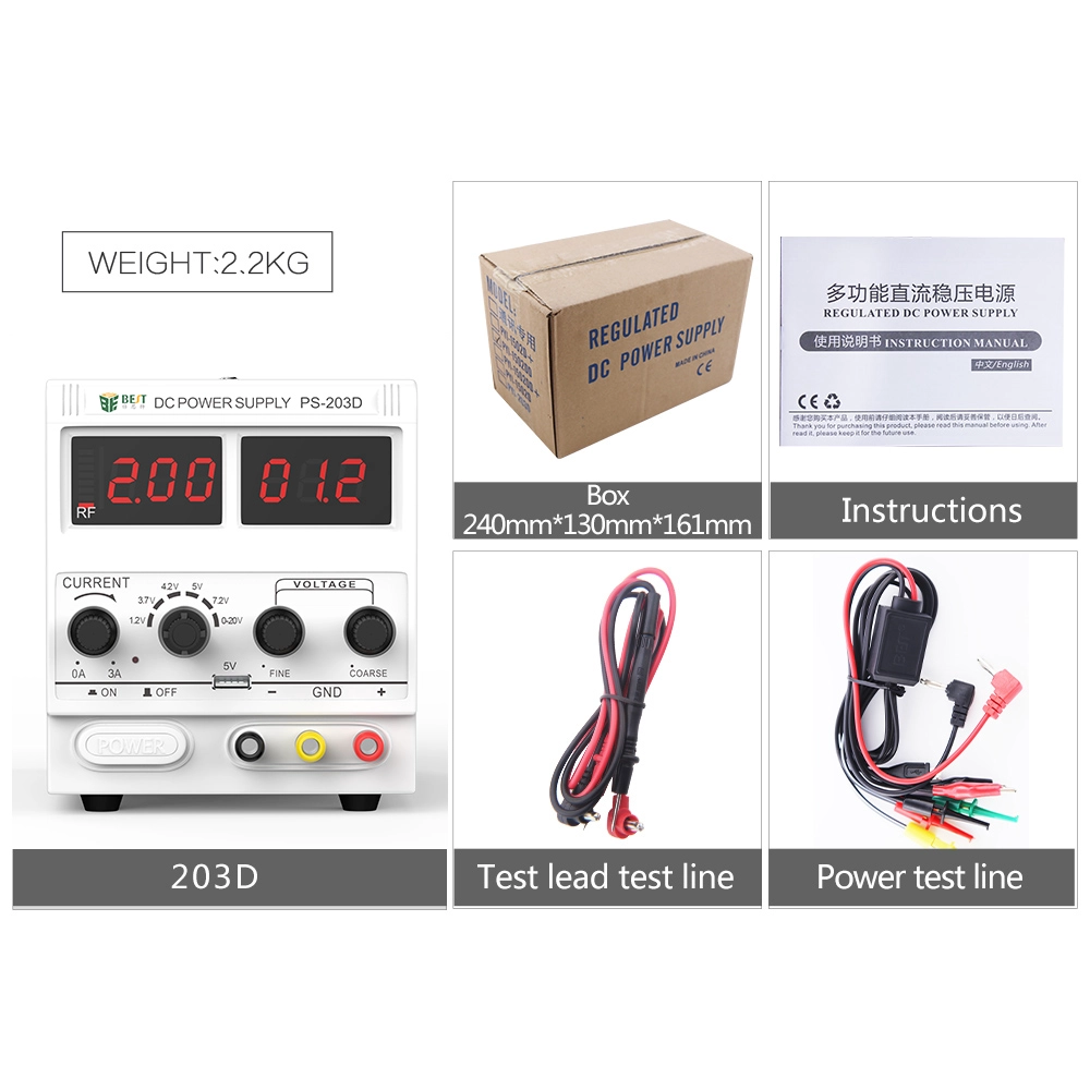BST-203D Einstellbare Wartung