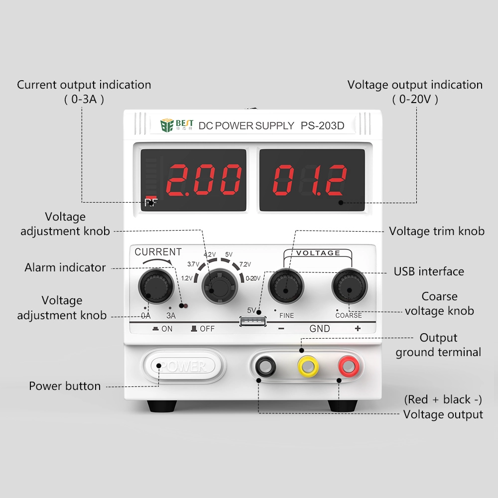 BST-203D Einstellbare Wartung