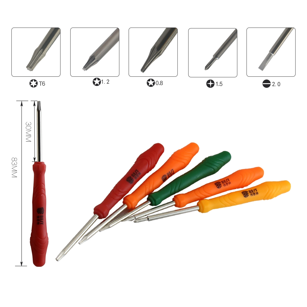 BST-288 12 en 1 Outils à main gratuits pour échantillons Outils de dissimulation Pry kit d'ouverture pour iPhone iPad Téléphone mobile