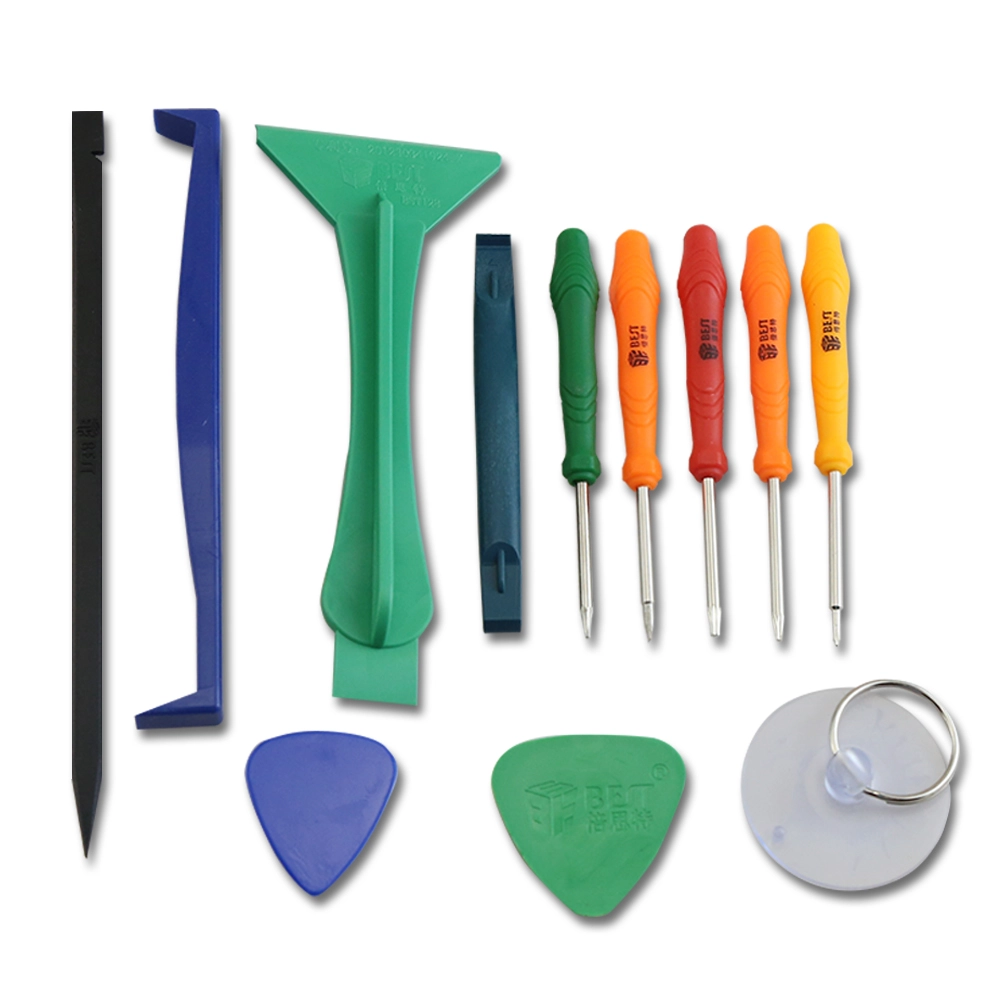 BST-288 12 en 1 Outils à main gratuits pour échantillons Outils de dissimulation Pry kit d'ouverture pour iPhone iPad Téléphone mobile