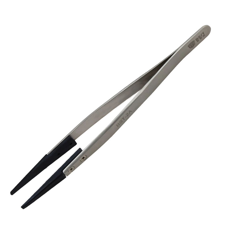 BST-2A Anti-Statik-Pinzette mit flacher Spitze austauschbar