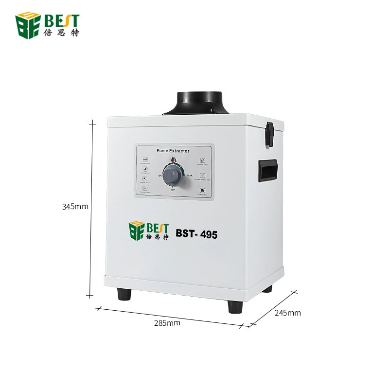 Soldering Smoke Fume Extractor China Factory, China Fume Extractor Manufacturer, Shenzhen Fume Extractor Suppliers, Best Tool BST-495