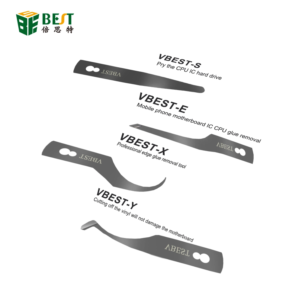 BST-69A + 4 in 1 Handfinish Sexy Klingen CPU IC Chipkleber Entferner Messer Motherboard PCB Unterfüllslos Clear Scraping Pry-Tool