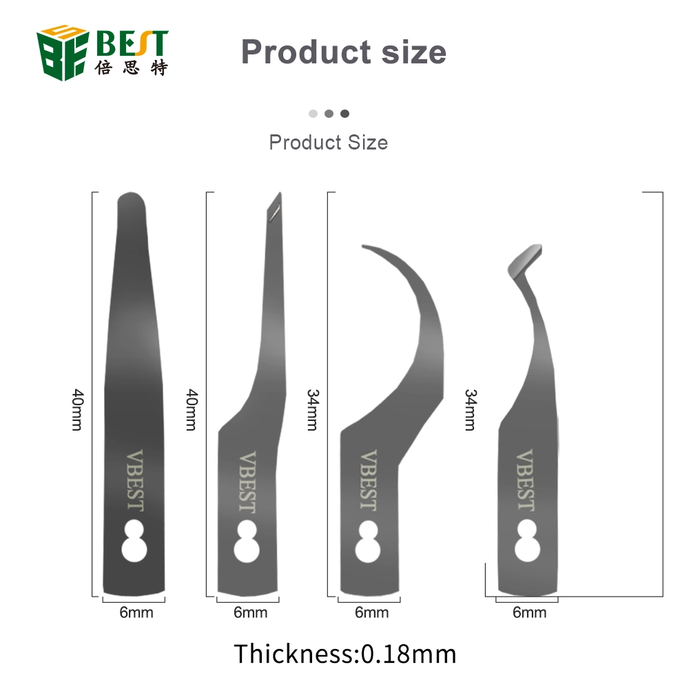 BST-69A + 4 in 1 Handfinish Sexy Klingen CPU IC Chipkleber Entferner Messer Motherboard PCB Unterfüllslos Clear Scraping Pry-Tool