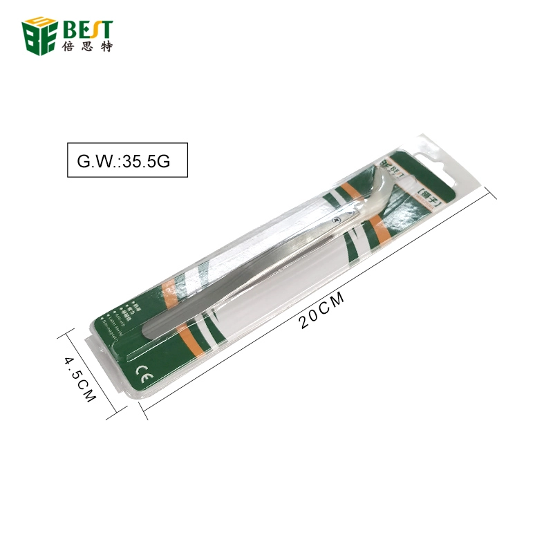 BST- 73 MZ Anti-static ceramic and stainless steel tweezers of custom eyelash applicator tweezers eyebrow