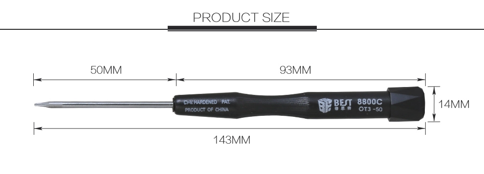 BST-8800E Tournevis magnétique multifonction de précision 10 in1 pour iphone samsung repair open tool Kit de tournevis