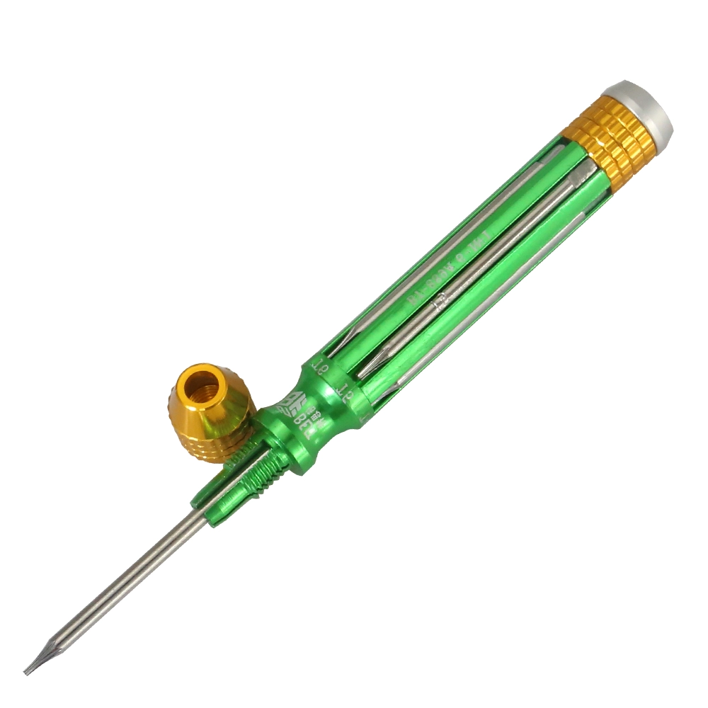 BST-889A 6 in 1 Cr-V acciaio intercambiabile Pentalobe 1.2 Phillips Cacciavite di precisione scanalato set