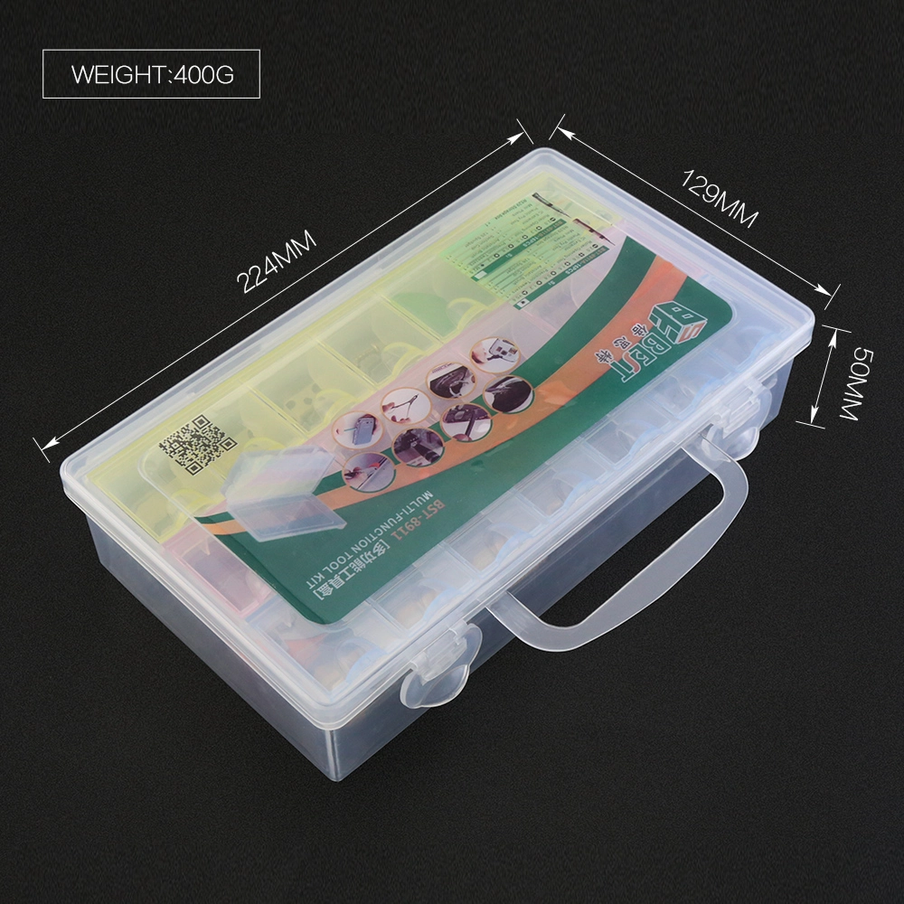 BST-8911B Multifunktionale Handy Eröffnung Pry Werkzeuge Reparatur Kit Set mit Komponente Box