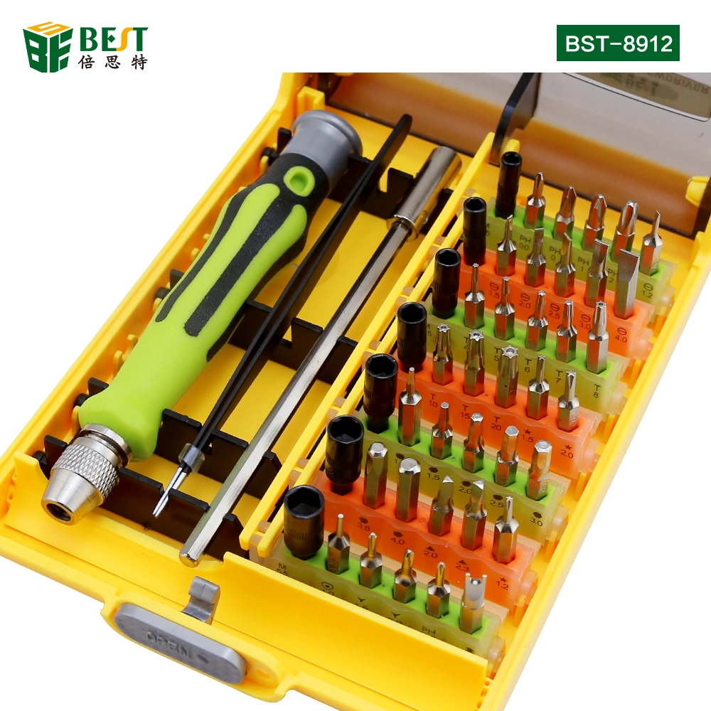 BST-8912 45pcs Magnetic Präzisions-Schraubendreher-Set für Computer-Handy