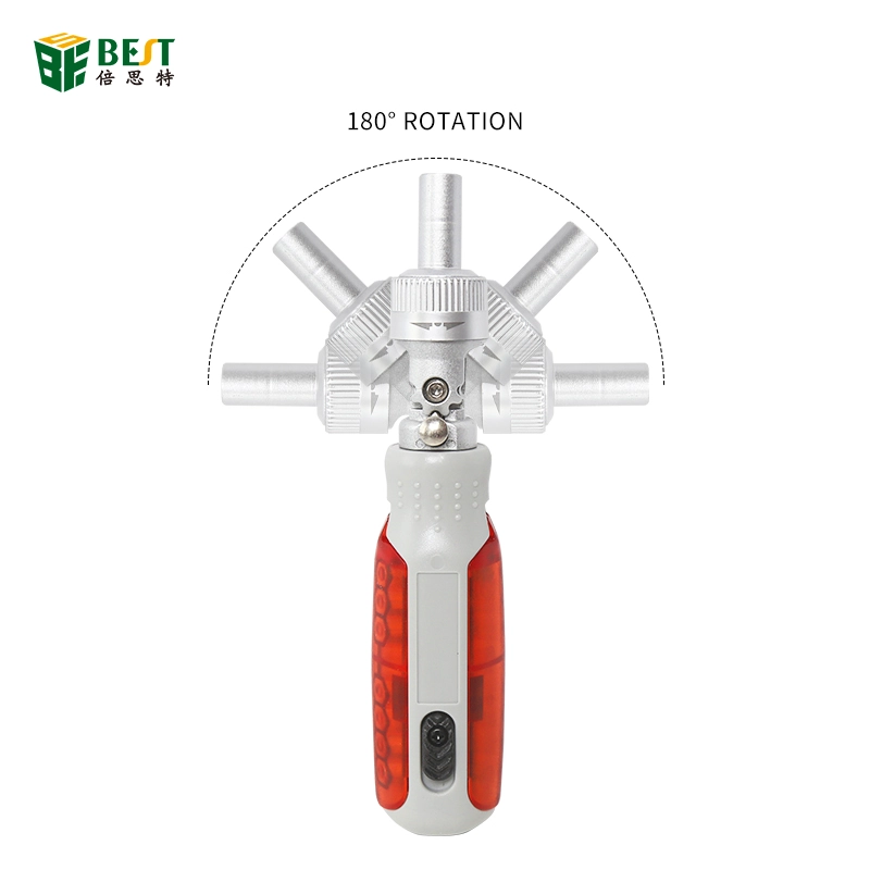 BST-8937 Precision Ratchet Screwdriver Combo Set Multifunctional Telescopic Screwdriver Household Appliance Repair Manual Tool