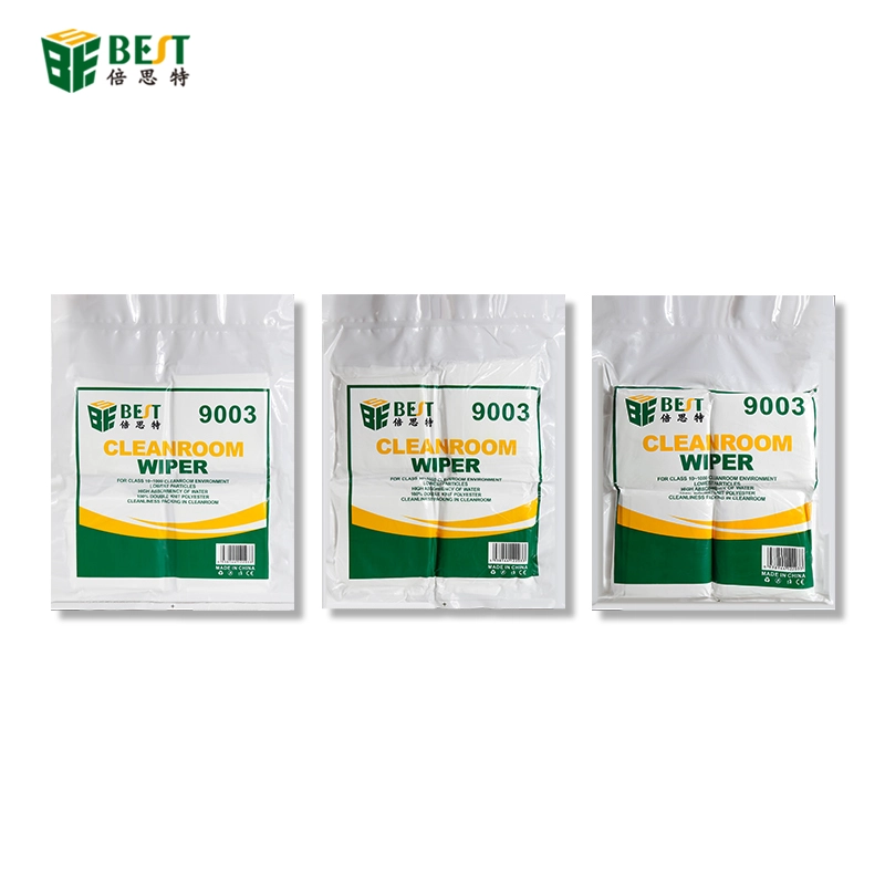 BST-9003 Anti-static Dust Cleanroom Laptop Computer LCD car Glass Microfiber Polyester Mobile Phone Screen Wiper
