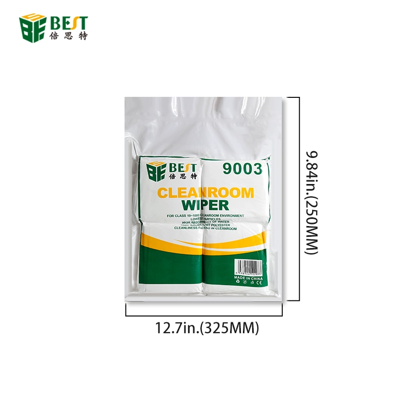 BST-9003 Anti-static Dust Cleanroom Laptop Computer LCD car Glass Microfiber Polyester Mobile Phone Screen Wiper