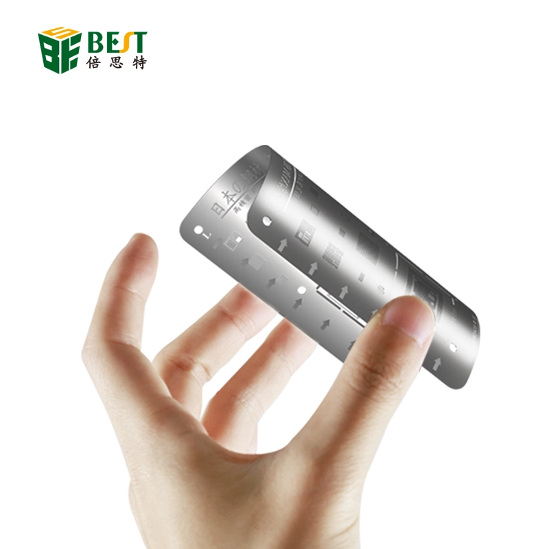 Per xiaomi scheda madre IC Chip saldatura strumento di riparazione BGA Reballing Stencil modello Piatto in acciaio inox
