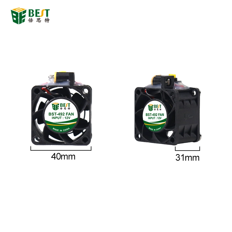 BESTOOL 492用于杯芯片电路板玻璃胶水的高速6000RPM 1A 12V迷你流动冷却风扇