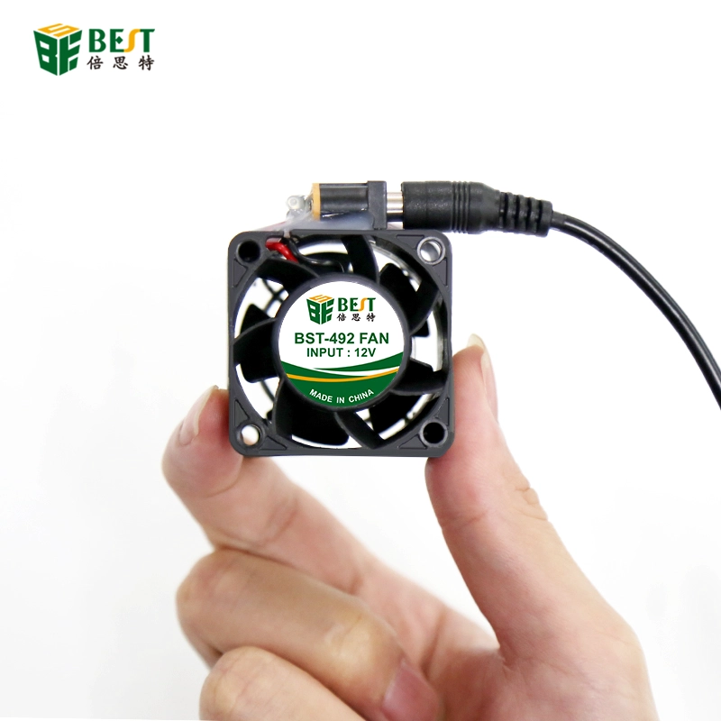 BESTOOL 492用于杯芯片电路板玻璃胶水的高速6000RPM 1A 12V迷你流动冷却风扇