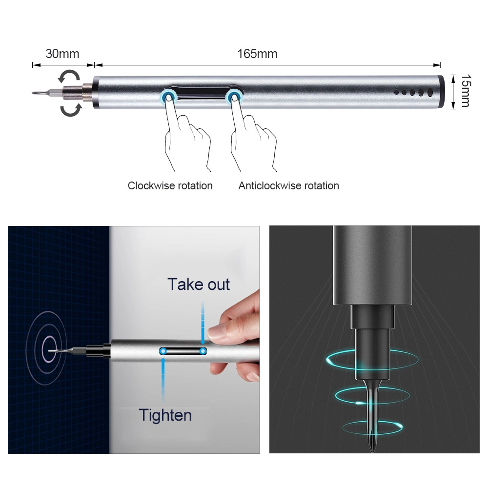 BST-9911A Neueste Design Professionelle Magnet Power Akkuschrauber für Handy Laptop Computer Haushaltsgerät Reparatur