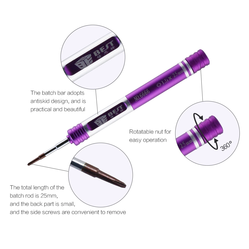 BST-6666 y type screwdriver bit Mobile Phone Repair Tools Kit Spudger Pry Opening Screwdriver Set