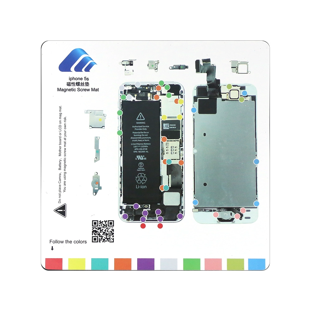 아이폰 iphohe 4 / 4s / 5 / 5s / 6 / 6 + / 6s 복구 도구 스크류 홀더에 대 한 마그네틱 스크류 매트