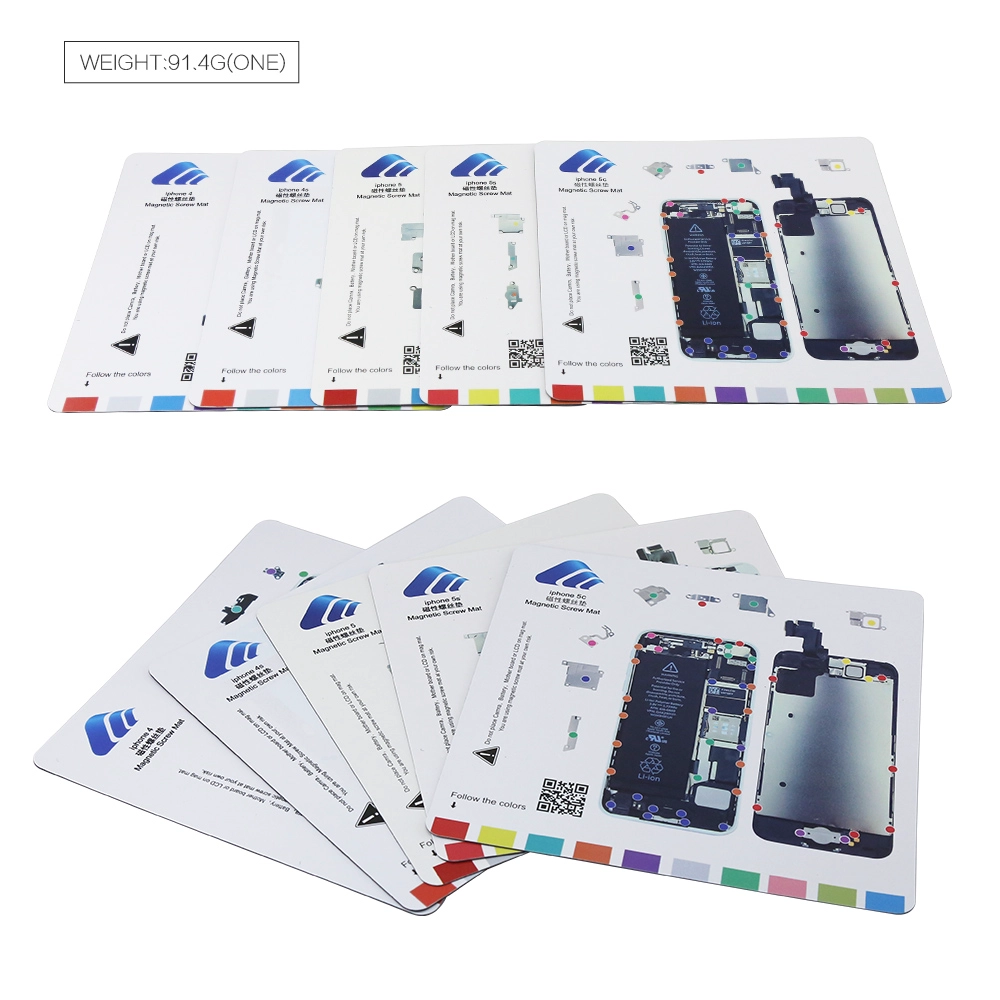 아이폰 iphohe 4 / 4s / 5 / 5s / 6 / 6 + / 6s 복구 도구 스크류 홀더에 대 한 마그네틱 스크류 매트