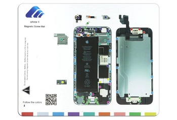iPhone 6 7 7 plus磁性螺丝垫工作指南垫iPhone 5s 6s 6 plus专业板工具手机维修表