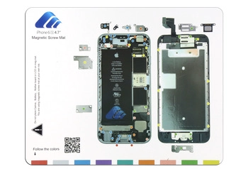 iPhone 6 7 7 plus磁性螺丝垫工作指南垫iPhone 5s 6s 6 plus专业板工具手机维修表