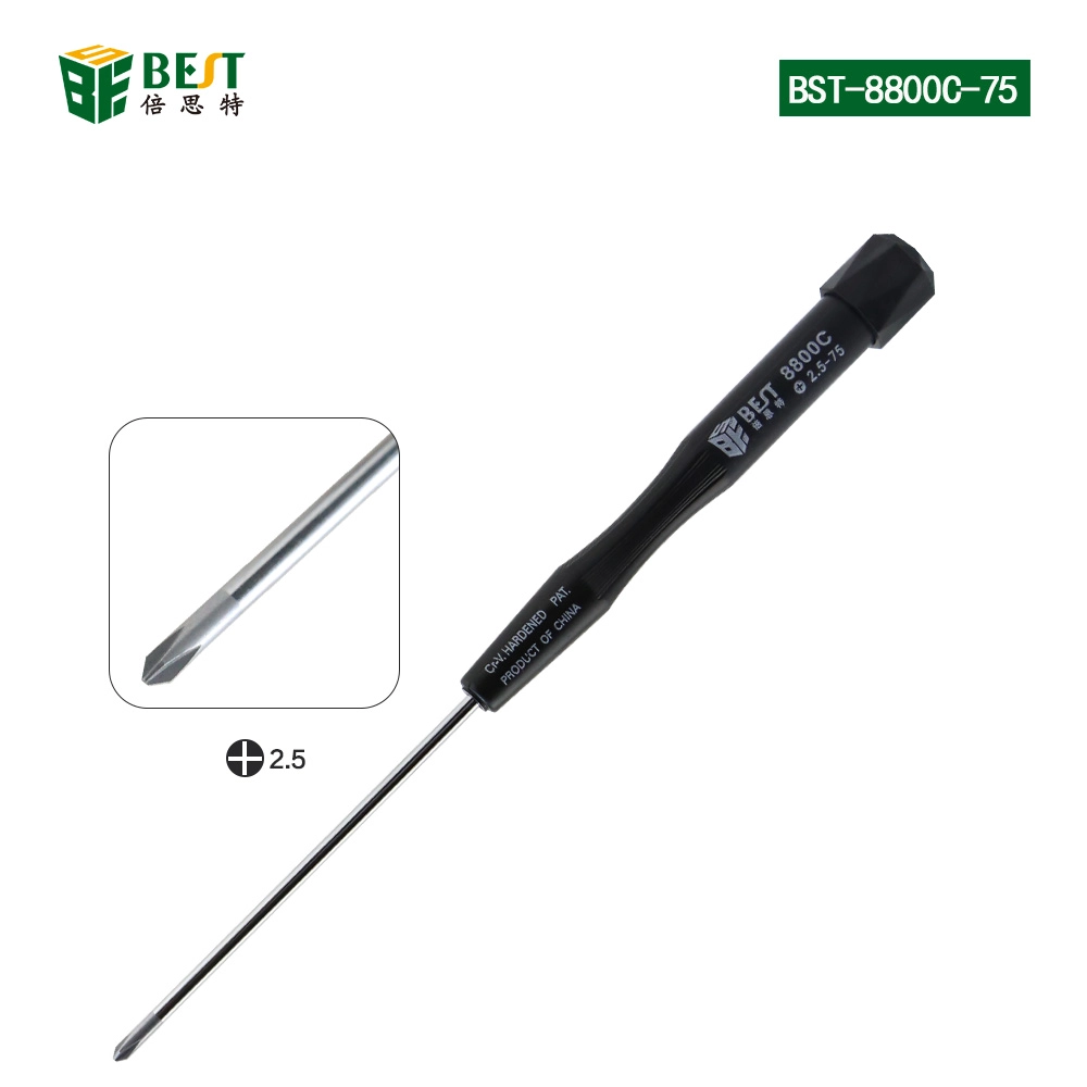 Mini Precision Handy Schraubendreher für Mobiltelefon und Laptop and Electronic Equipment BST-8800C 75