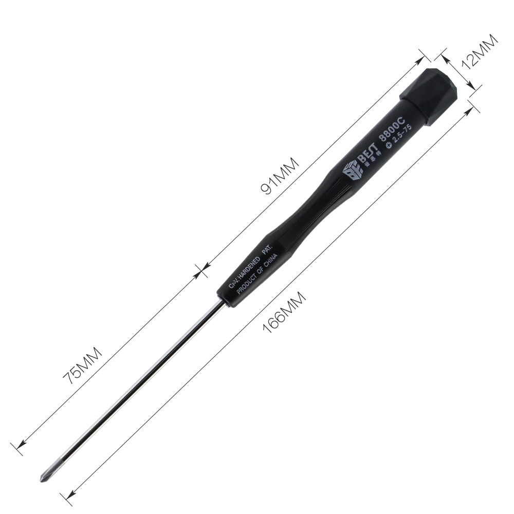 Mini Precision Handy Schraubendreher für Mobiltelefon und Laptop and Electronic Equipment BST-8800C 75