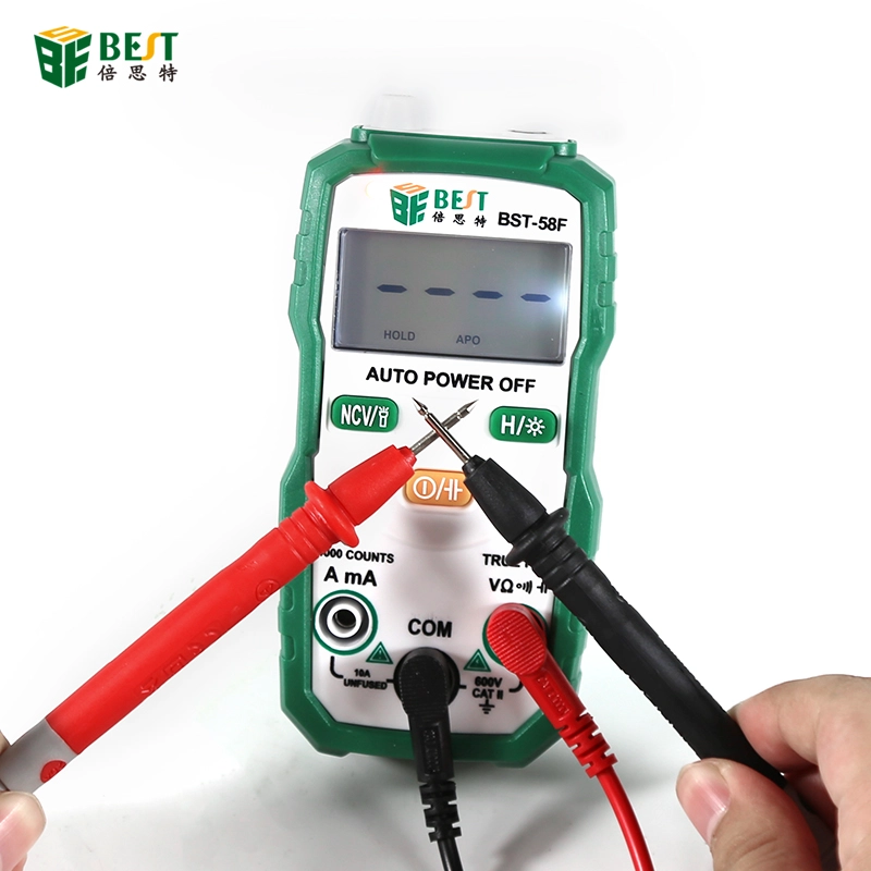 BST-58F Tester multimetro digitale DC / AC senza contatto Tester corrente multimetro