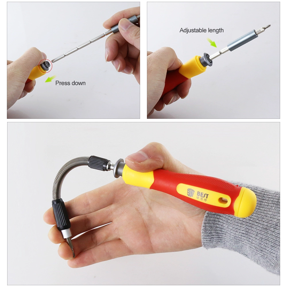 Professionnel de précision 33 Pcs dans un outil de réparation Set Screwdirver pour téléphone portable BST 2028H