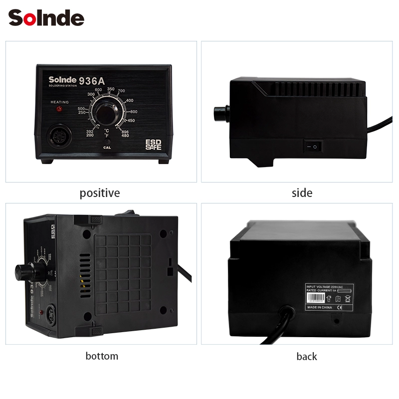 SLD-936A Anti-estática sem chumbo Tabela pode ajustar a manutenção de telefone celular de solda elétrica de solda elétrica industrial, aquecendo rapidamente a solda e ferro elétrico conveniente