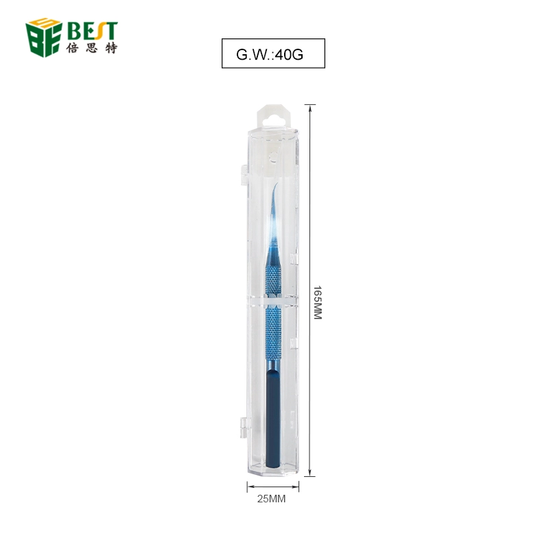 Y20 / Y21 Titan-Legierung Pinzette Professionelles Wartungstool 0,15mm Rand-Fingerabdruck Pinzette Apple Motherboard Kupferdraht