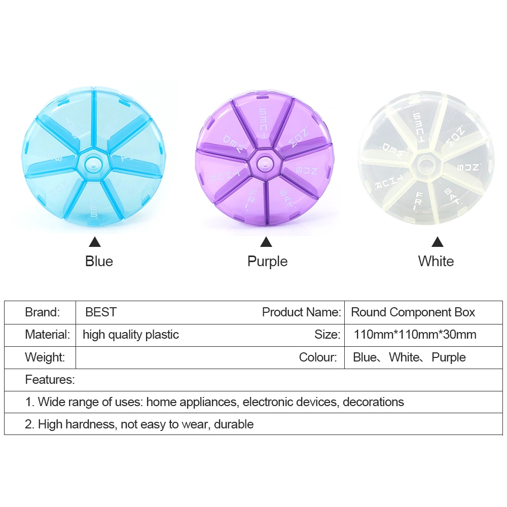 Transparent Electronic Component Storage Box BEST-R583