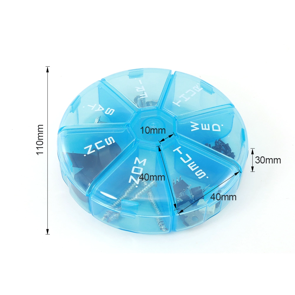 Transparent Electronic Component Storage Box BEST-R583